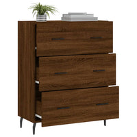 Thumbnail for Sideboard Braun Eichen-Optik 69,5x34x90 cm Holzwerkstoff