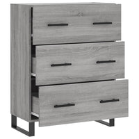 Thumbnail for Sideboard Grau Sonoma 69,5x34x90 cm Holzwerkstoff