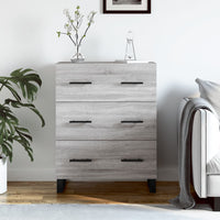 Thumbnail for Sideboard Grau Sonoma 69,5x34x90 cm Holzwerkstoff