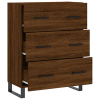 Thumbnail for Sideboard Braun Eichen-Optik 69,5x34x90 cm Holzwerkstoff