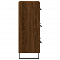 Thumbnail for Sideboard Braun Eichen-Optik 69,5x34x90 cm Holzwerkstoff