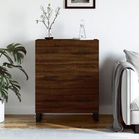 Thumbnail for Sideboard Braun Eichen-Optik 69,5x34x90 cm Holzwerkstoff