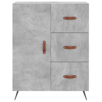 Thumbnail for Sideboard Betongrau 69,5x34x90 cm Holzwerkstoff