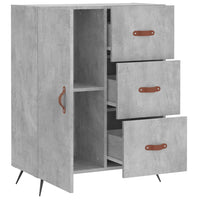 Thumbnail for Sideboard Betongrau 69,5x34x90 cm Holzwerkstoff