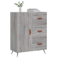 Thumbnail for Sideboard Grau Sonoma 69,5x34x90 cm Holzwerkstoff