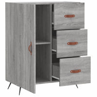 Thumbnail for Sideboard Grau Sonoma 69,5x34x90 cm Holzwerkstoff