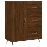 Thumbnail for Sideboard Braun Eichen-Optik 69,5x34x90 cm Holzwerkstoff