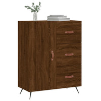 Thumbnail for Sideboard Braun Eichen-Optik 69,5x34x90 cm Holzwerkstoff