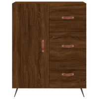 Thumbnail for Sideboard Braun Eichen-Optik 69,5x34x90 cm Holzwerkstoff