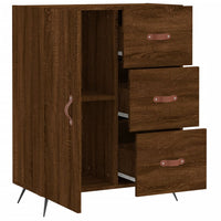 Thumbnail for Sideboard Braun Eichen-Optik 69,5x34x90 cm Holzwerkstoff