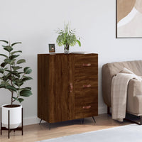 Thumbnail for Sideboard Braun Eichen-Optik 69,5x34x90 cm Holzwerkstoff