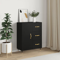 Thumbnail for Sideboard Schwarz 69,5x34x90 cm Holzwerkstoff