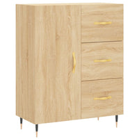 Thumbnail for Sideboard Sonoma-Eiche 69,5x34x90 cm Holzwerkstoff