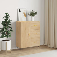 Thumbnail for Sideboard Sonoma-Eiche 69,5x34x90 cm Holzwerkstoff
