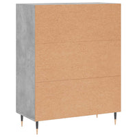 Thumbnail for Sideboard Betongrau 69,5x34x90 cm Holzwerkstoff