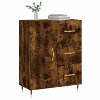 Thumbnail for Sideboard Räuchereiche 69,5x34x90 cm Holzwerkstoff