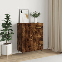 Thumbnail for Sideboard Räuchereiche 69,5x34x90 cm Holzwerkstoff