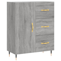Thumbnail for Sideboard Grau Sonoma 69,5x34x90 cm Holzwerkstoff