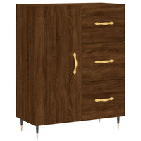 Thumbnail for Sideboard Braun Eichen-Optik 69,5x34x90 cm Holzwerkstoff