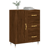 Thumbnail for Sideboard Braun Eichen-Optik 69,5x34x90 cm Holzwerkstoff
