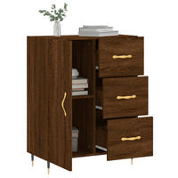Thumbnail for Sideboard Braun Eichen-Optik 69,5x34x90 cm Holzwerkstoff