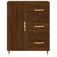 Thumbnail for Sideboard Braun Eichen-Optik 69,5x34x90 cm Holzwerkstoff