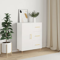 Thumbnail for Sideboard Weiß 69,5x34x90 cm Holzwerkstoff