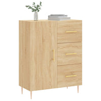 Thumbnail for Sideboard Sonoma-Eiche 69,5x34x90 cm Holzwerkstoff