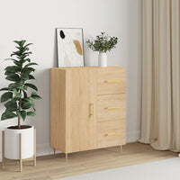 Thumbnail for Sideboard Sonoma-Eiche 69,5x34x90 cm Holzwerkstoff