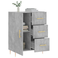 Thumbnail for Sideboard Betongrau 69,5x34x90 cm Holzwerkstoff