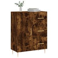 Thumbnail for Sideboard Räuchereiche 69,5x34x90 cm Holzwerkstoff