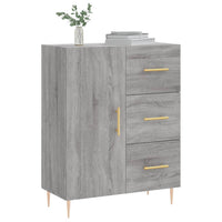 Thumbnail for Sideboard Grau Sonoma 69,5x34x90 cm Holzwerkstoff