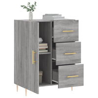 Thumbnail for Sideboard Grau Sonoma 69,5x34x90 cm Holzwerkstoff