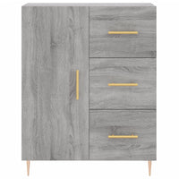 Thumbnail for Sideboard Grau Sonoma 69,5x34x90 cm Holzwerkstoff