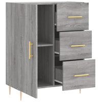 Thumbnail for Sideboard Grau Sonoma 69,5x34x90 cm Holzwerkstoff