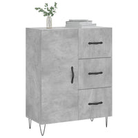 Thumbnail for Sideboard Betongrau 69,5x34x90 cm Holzwerkstoff