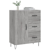 Thumbnail for Sideboard Grau Sonoma 69,5x34x90 cm Holzwerkstoff
