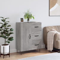 Thumbnail for Sideboard Grau Sonoma 69,5x34x90 cm Holzwerkstoff