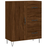 Thumbnail for Sideboard Braun Eichen-Optik 69,5x34x90 cm Holzwerkstoff