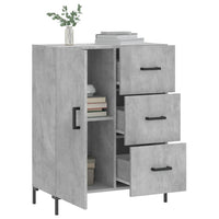 Thumbnail for Sideboard Betongrau 69,5x34x90 cm Holzwerkstoff