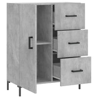 Thumbnail for Sideboard Betongrau 69,5x34x90 cm Holzwerkstoff