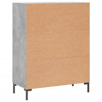 Thumbnail for Sideboard Betongrau 69,5x34x90 cm Holzwerkstoff
