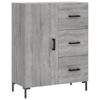 Thumbnail for Sideboard Grau Sonoma 69,5x34x90 cm Holzwerkstoff