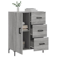 Thumbnail for Sideboard Grau Sonoma 69,5x34x90 cm Holzwerkstoff
