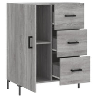 Thumbnail for Sideboard Grau Sonoma 69,5x34x90 cm Holzwerkstoff