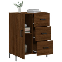 Thumbnail for Sideboard Braun Eichen-Optik 69,5x34x90 cm Holzwerkstoff