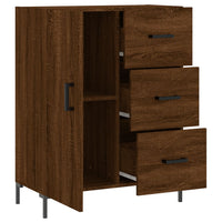 Thumbnail for Sideboard Braun Eichen-Optik 69,5x34x90 cm Holzwerkstoff