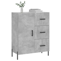 Thumbnail for Sideboard Betongrau 69,5x34x90 cm Holzwerkstoff