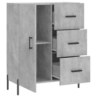 Thumbnail for Sideboard Betongrau 69,5x34x90 cm Holzwerkstoff