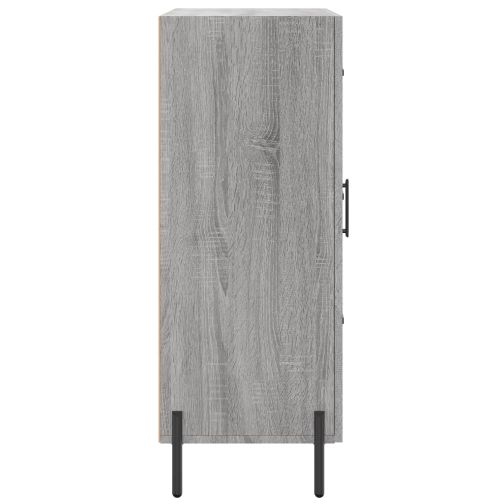 Sideboard Grau Sonoma 69,5x34x90 cm Holzwerkstoff